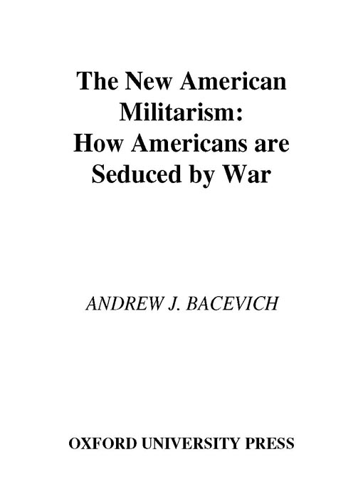 Cover image for The New American Militarism